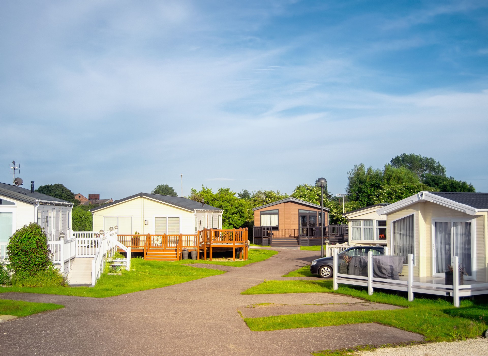 Static caravan homes